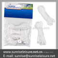 56739# 3mmx3m tent white nylon rope